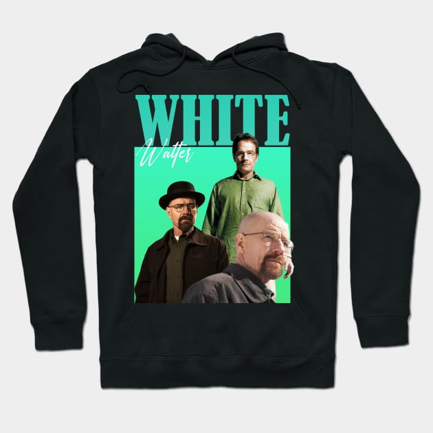 Walter White Vintage 90s Design Hoodie by T-shirt Therapy